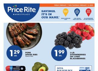 Price Rite Weekly Ad Feb 07 – Feb 13, 2025 (Valentine’s Day Promotion Included)