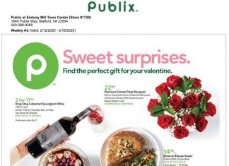 Publix Weekly Ad Feb 12 – Feb 18, 2025 (Valentine’s Day Promotion Included)
