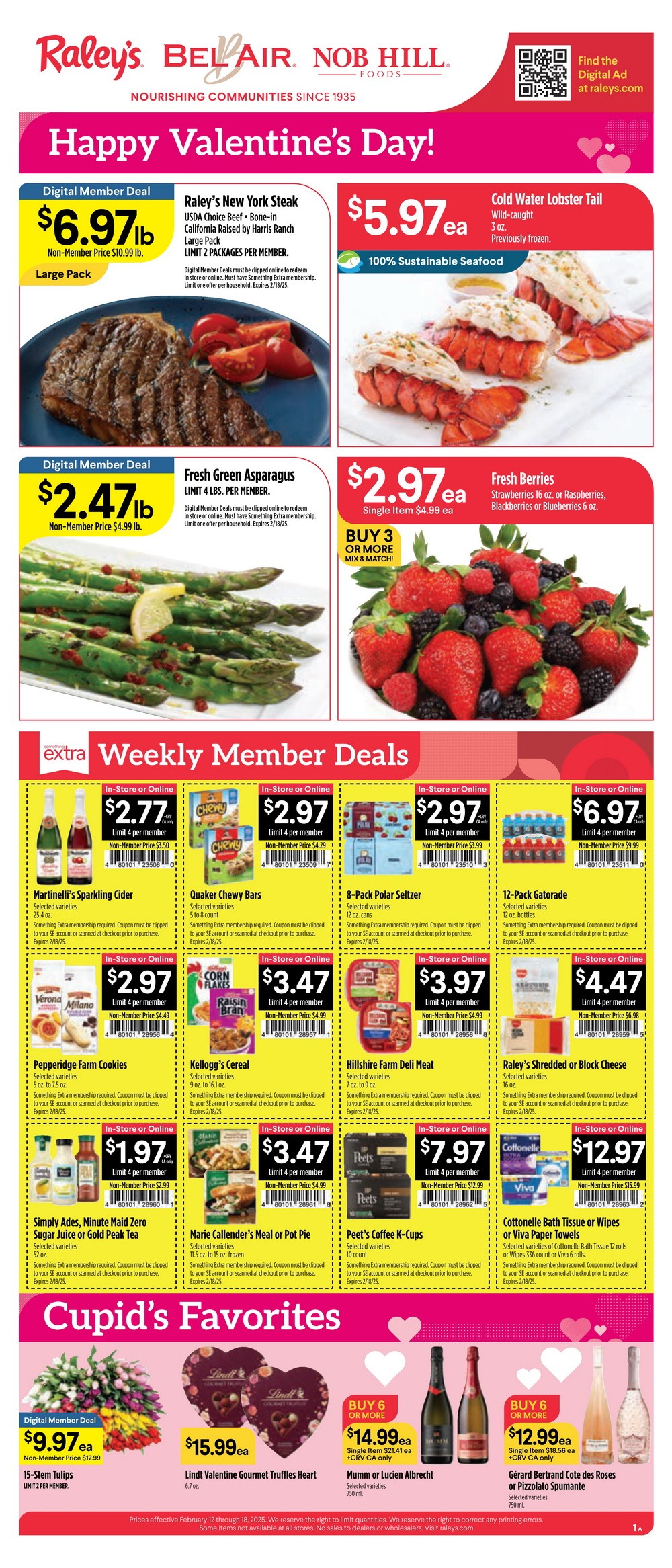 Raley's Weekly Ad Feb 12 – Feb 18, 2025 (Valentine's Day Promotion ...