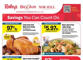 Raley’s Supermarkets Weekly Ad Feb 19 – Feb 25, 2025