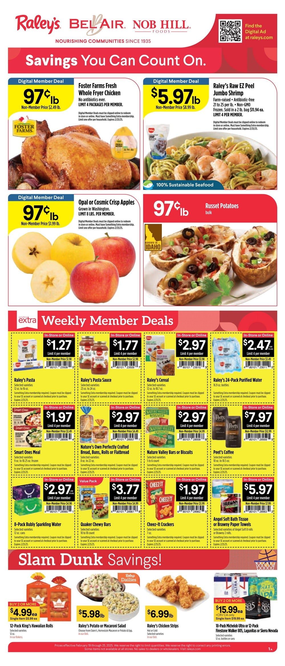 Raley s Supermarkets Weekly Ad Feb 19 Feb 25 2025 Raley s Supermarkets Weekly Ad Feb 19 Feb 25 2025