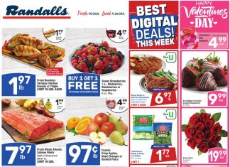 Randalls Weekly Ad Feb 12 – Feb 18, 2025 (Valentine’s Day promotion Included)