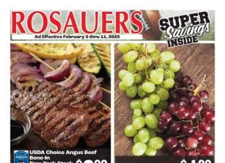 Rosauers Weekly Ad Feb 05 – Feb 11, 2025 (Valentine’s Day Promotion Included)