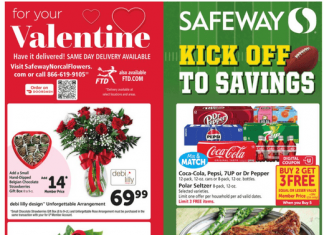 Safeway Weekly Ad Feb 05 – Feb 11, 2025 (Valentine’s Day Promotion Included)