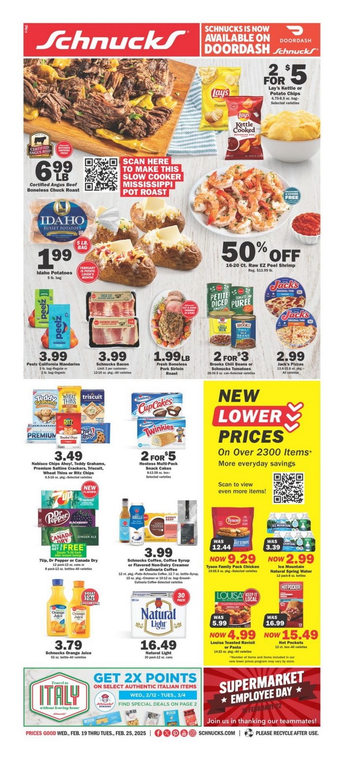 Schnucks Weekly Ad Feb 19 Feb 25, 2025