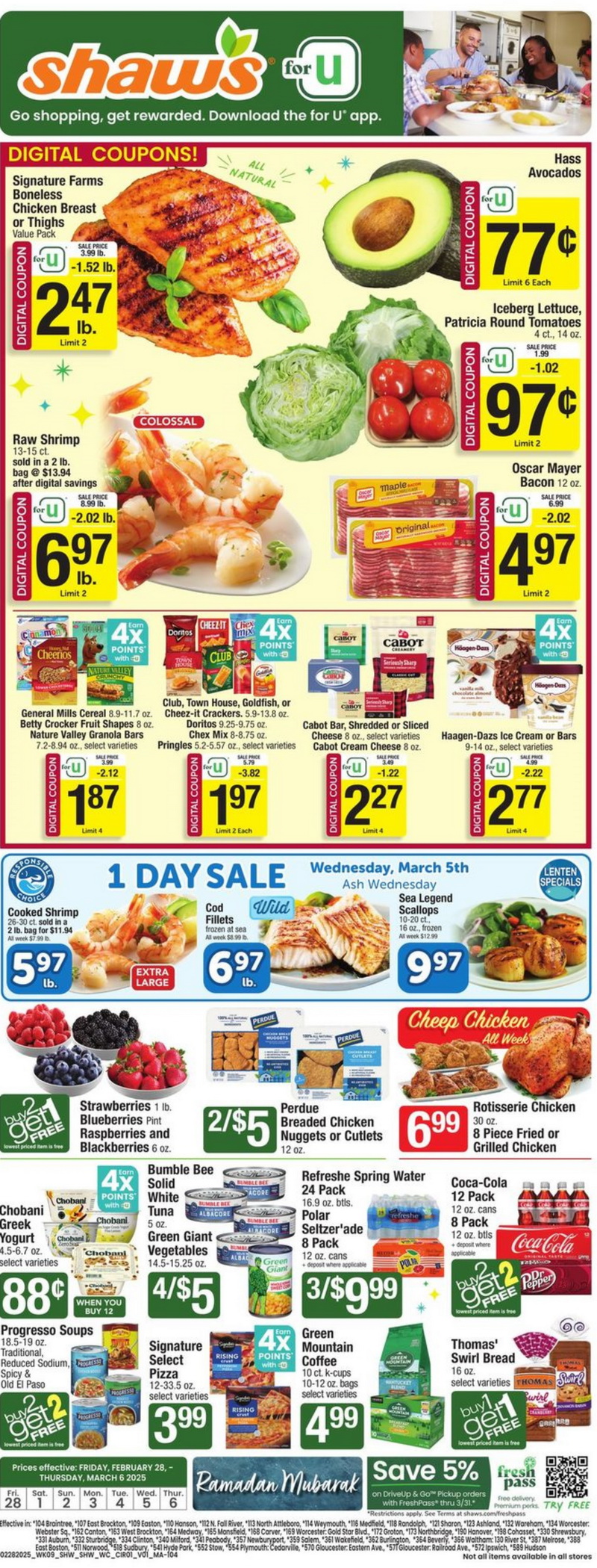 Shaw's Weekly Ad Feb 28 Mar 06, 2025