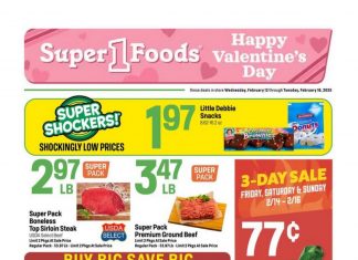 Super 1 Foods Weekly Ad Feb 12 – Feb 18, 2025 (Valentine’s Day Promotion Included)