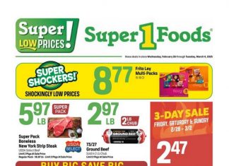 Super 1 Foods Weekly Ad Feb 26 – Mar 04, 2025