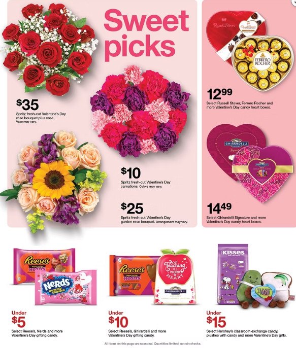 Target Weekly Ad Feb 09 – Feb 15, 2025 (Valentine's Day Promotion Included)