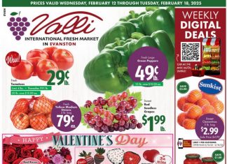 Valli Produce Weekly Ad Feb 12 – Feb 18, 2025 (Valentine’s Day Promotion Included)