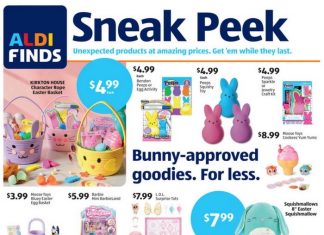 ALDI In-Store Ad Sneak Peek Mar 26 – Apr 01, 2025 (Easter Promotion Included)
