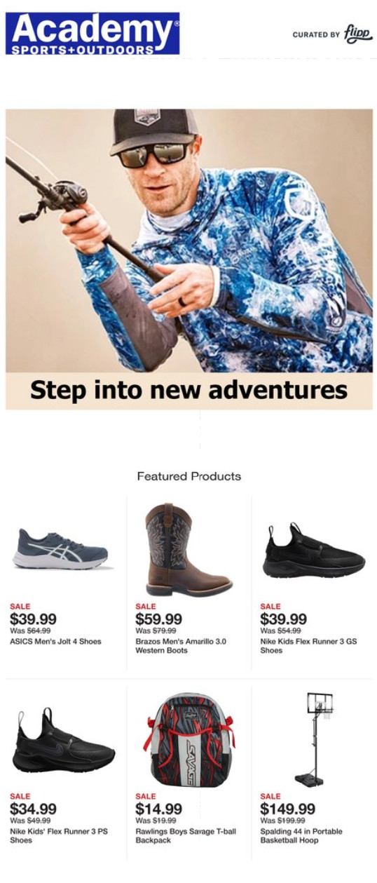 Academy Sports + Outdoors Weekly Ad Mar 27 – Apr 02, 2025