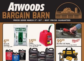 Atwoods Monthly Ad Mar 01 – Mar 31, 2025
