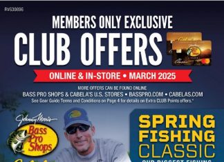 Bass Pro Shops March Club Flyer Mar 01 – Mar 31, 2025
