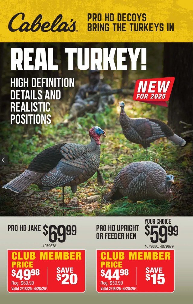 Bass Pro Shops Turkey Hunting Sale Mar 13 – Apr 16, 2025