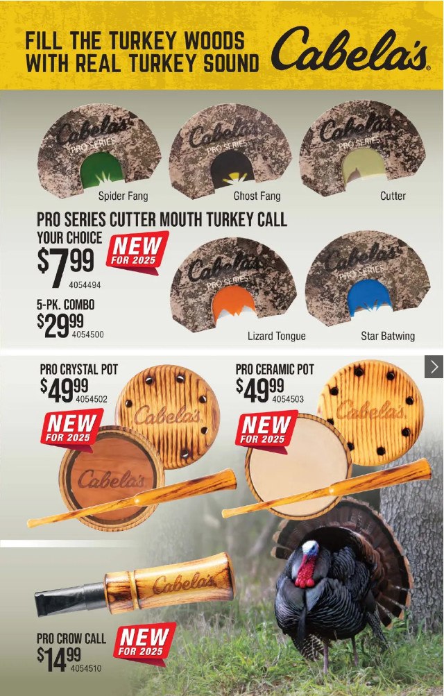 Bass Pro Shops Turkey Hunting Sale Mar 13 – Apr 16, 2025