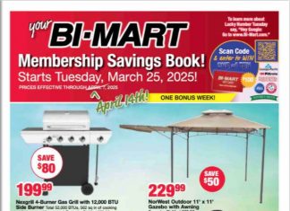 Bi-Mart Weekly Ad Mar 25 – Apr 14, 2025