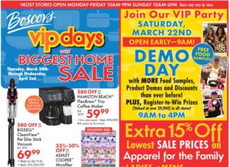 Boscov’s Weekly Ad Mar 20 – Apr 02, 2025