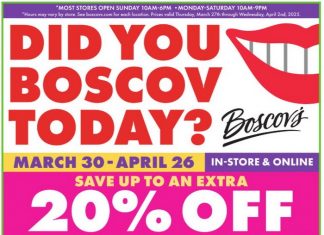 Boscov’s Weekly Ad Mar 27 – Apr 02, 2025
