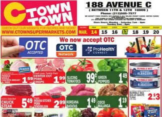 C-Town Weekly Ad Mar 14 – Mar 20, 2025 (St. Patrick’s Day Promotion Included)