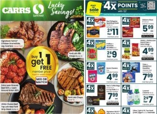 Carrs Weekly Ad Mar 12 – Mar 18, 2025 (St. Patrick’s Day & Easter Day Promotion Included)