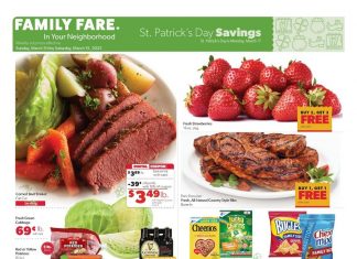 Family Fare Weekly Ad Mar 09 – Mar 15, 2025 (St. Patrick’s Day & Easter Day Promotion Included)