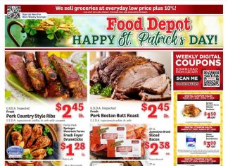 Food Depot Weekly Ad Mar 10 – Mar 16, 2025 (St. Patrick’s Day Promotion Included)