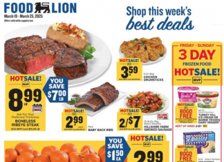 Food Lion Weekly Ad Mar 19 – Mar 25, 2025