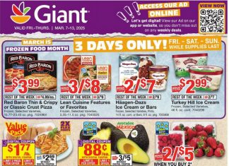Giant Food Weekly Ad Mar 07 – Mar 13, 2025