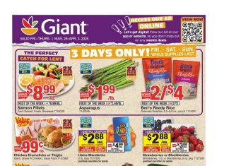 Giant Food Weekly Ad Mar 28 – Apr 03, 2025