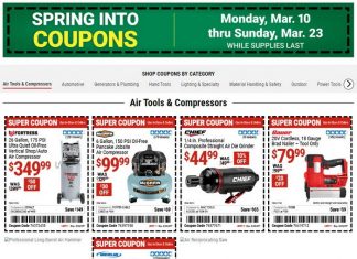 Harbor Freight Coupon Sale Mar 10 – Mar 23, 2025