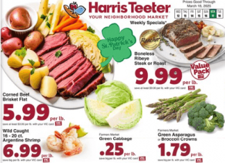 Harris Teeter Weekly Ad Mar 12 – Mar 18, 2025 (St. Patrick’s Day Promotion Included)