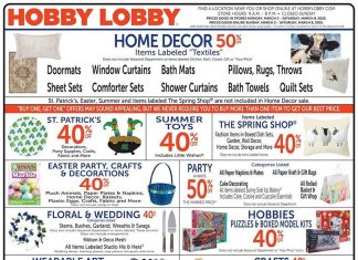 Hobby Lobby Weekly Ad Mar 02 – Mar 08, 2025
