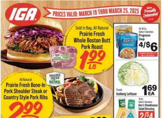 IGA Weekly Ad Mar 19 – Mar 25, 2025