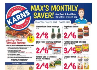 Karns Quality Foods Monthly Ad Mar 18 – Apr 14, 2025