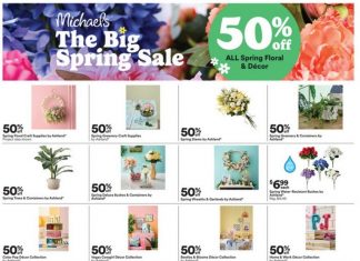Michaels Weekly Ad Mar 02 – Mar 08, 2025 (Easter Promotion Included)