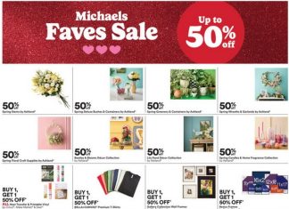 Michaels Weekly Ad Mar 23 – Mar 27, 2025