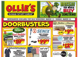 Ollie’s Weekly Ad Mar 12 – Mar 23, 2025