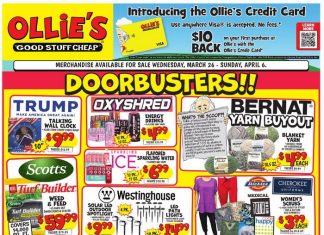 Ollie’s Weekly Ad Mar 26 – Apr 06, 2025