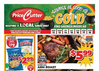 Price Cutter Weekly Ad Mar 12 – Mar 18, 2025 (St. Patrick’s Day Promotion Included)