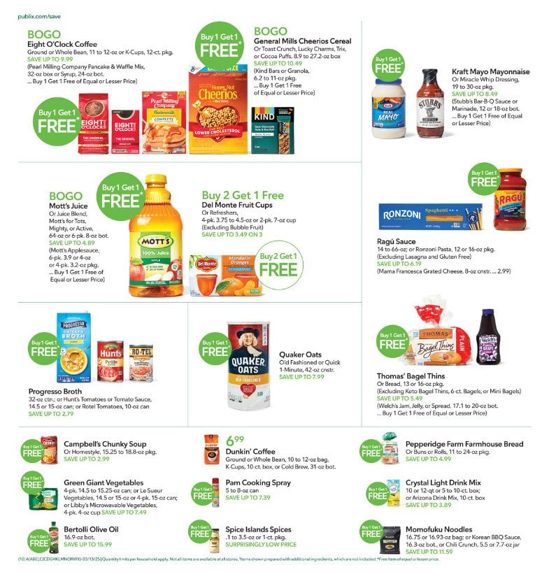 Publix Weekly Ad Mar 12 Mar 18, 2025