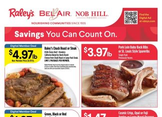 Raley’s Supermarkets Weekly Ad Mar 19 – Mar 25, 2025