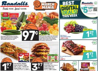 Randalls Weekly Ad Mar 19 – Mar 25, 2025