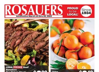 Rosauers Weekly Ad Mar 19 – Mar 25, 2025