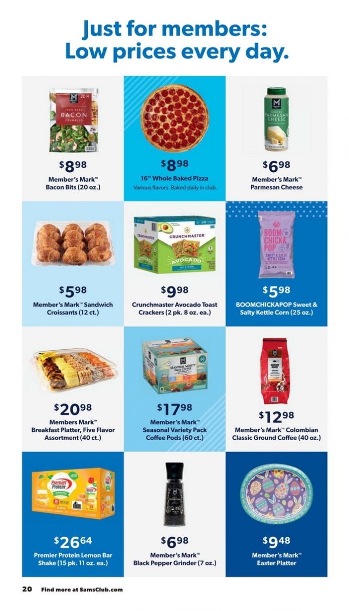 Sam's Club Instant Savings Ad Mar 12 Apr 06, 2025 (Easter Promotion
