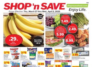 SHOP ‘n SAVE Weekly Ad Mar 27 – Apr 02, 2025 (Easter Day Promotion Included)