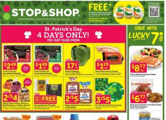 Stop & Shop Weekly Ad Mar 14 – Mar 20, 2025 (St. Patrick’s Day Promotion Included)