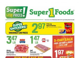 Super 1 Foods Weekly Ad Mar 12 – Mar 18, 2025