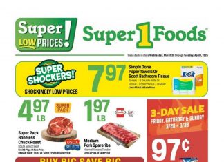 Super 1 Foods Weekly Ad Mar 26 – Apr 01, 2025