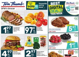 Tom Thumb Weekly Ad Mar 12 – Mar 18, 2025 (St. Patrick’s Day Promotion Included)